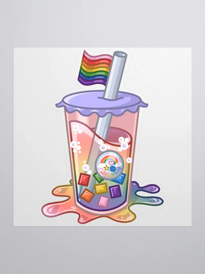 Gaytorade Boba Sticker product image (1)