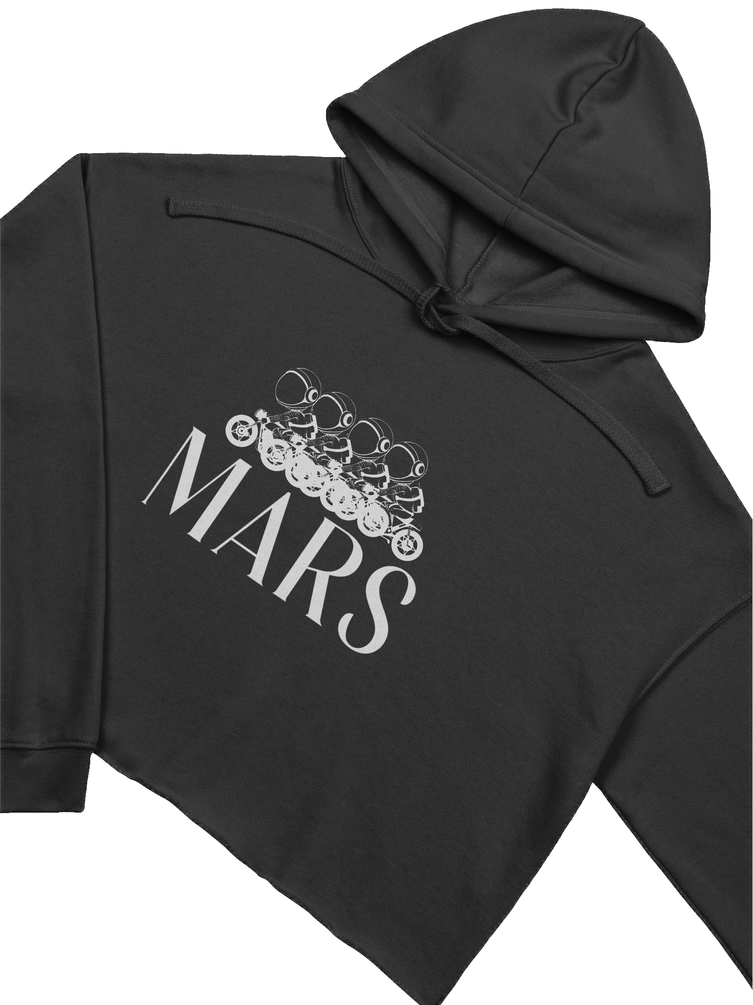 Mars City Moto Lifestyle Woman's Cropped Hoodie product image (9)