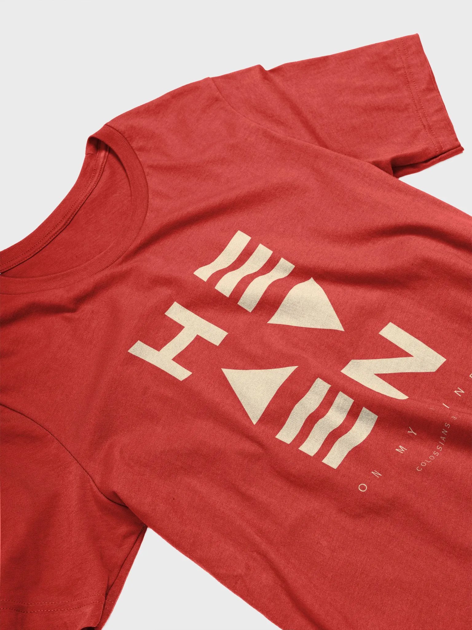 Heaven on my Mind (Colossians 3:2) T-shirt product image (3)