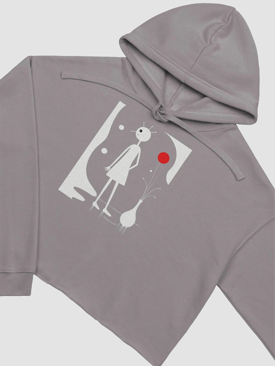 Bella+Canvas Fleece Crop Hoodie product image (5)