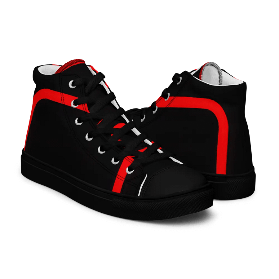 EyeSeeThru Logo Mens High Top Shoes product image (9)