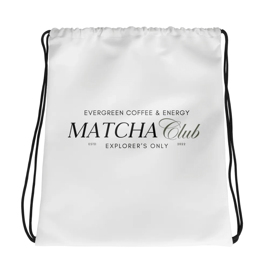 Sip Society | Matcha Club Drawstring Bag product image (1)