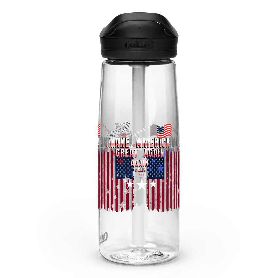 Sports Water Bottle MAGA Flag design for sportsman and woman product image (3)