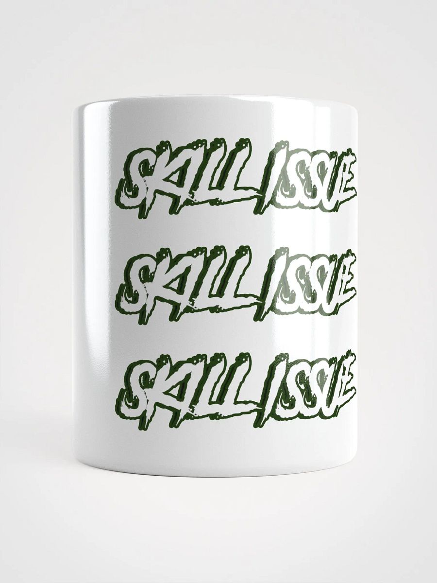 Skill Issue White Glossy Mug product image (14)
