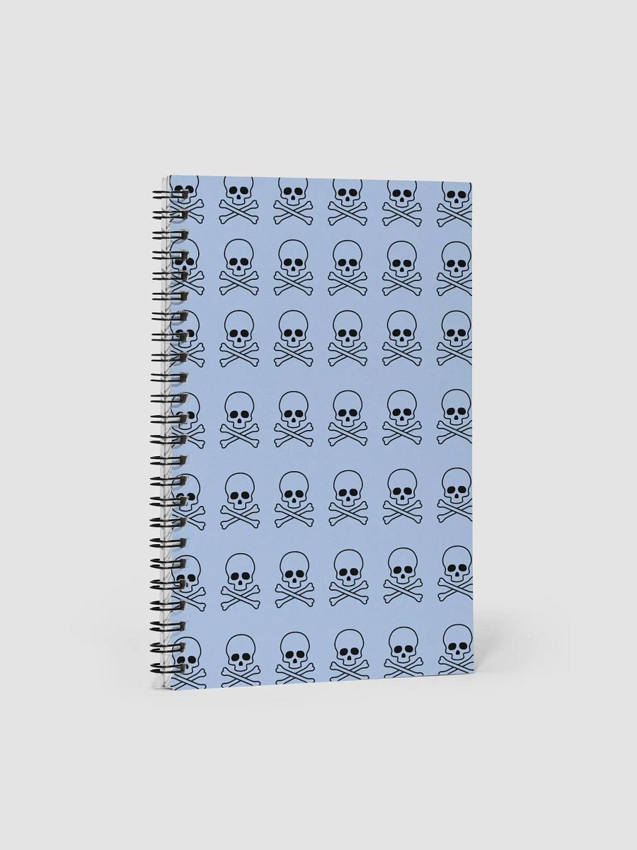 Icy Blue Skull Notebook product image (1)