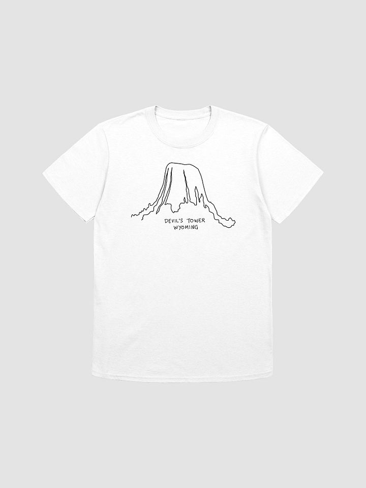 Devil's Tower Black Hills Wyoming Souvenir T-Shirt product image (2)
