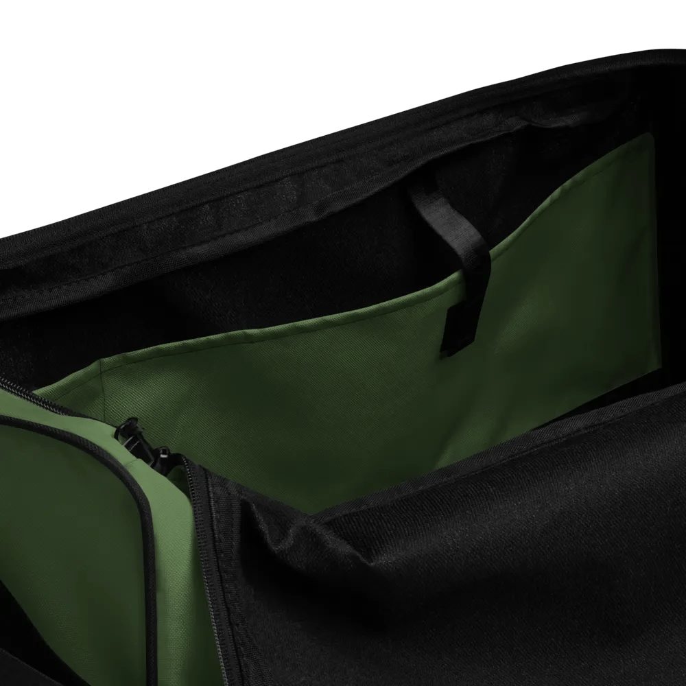 Green All-Over Print Duffle Bag – Working The Dream Life | Premium Travel & Work Lifestyle Statement product image (11)