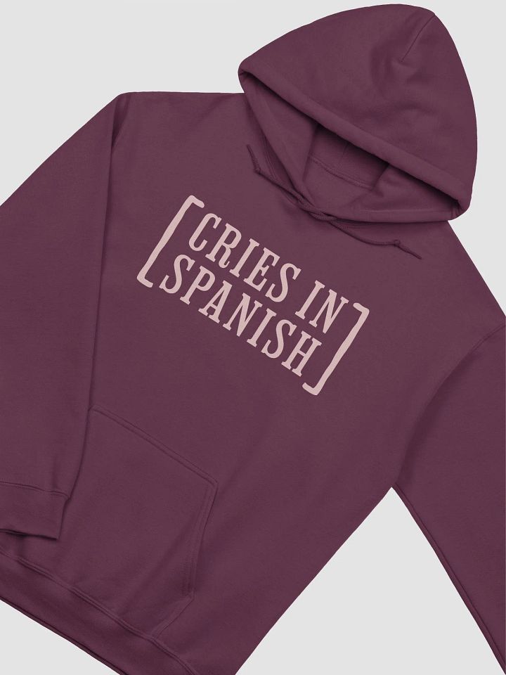 Cries in Spanish Hoodie Unisex product image (2)