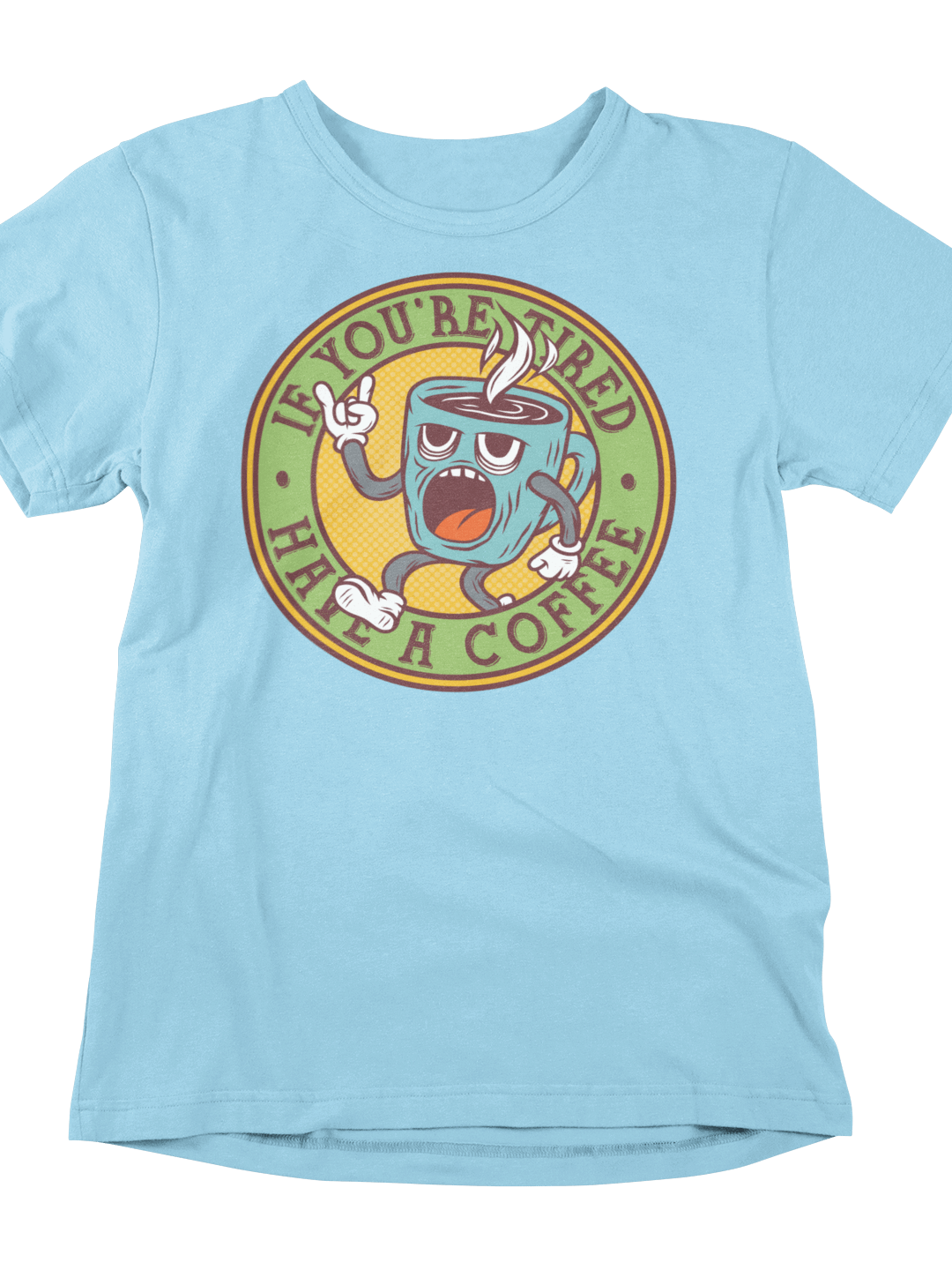 Java Jolt Delight Tee: When Tired Meets Wired! product image (1)