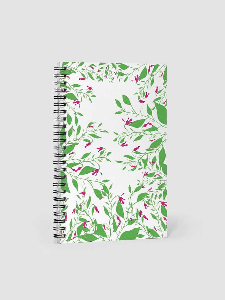 Droplet Flowers Notepad product image (1)
