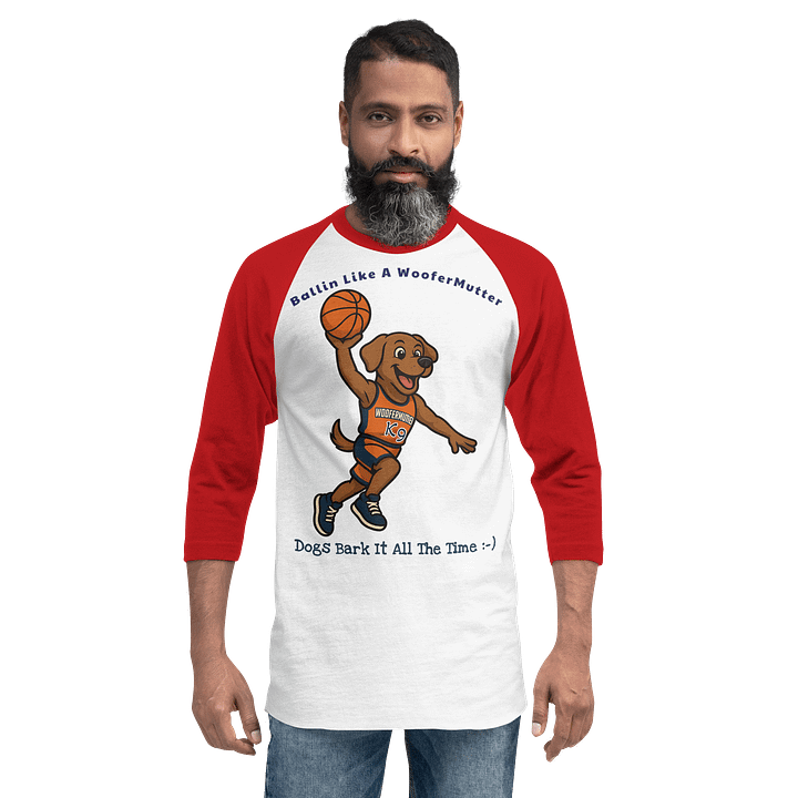 Labrador Unisex 3/4 Sleeve Raglan Shirt product image (23)