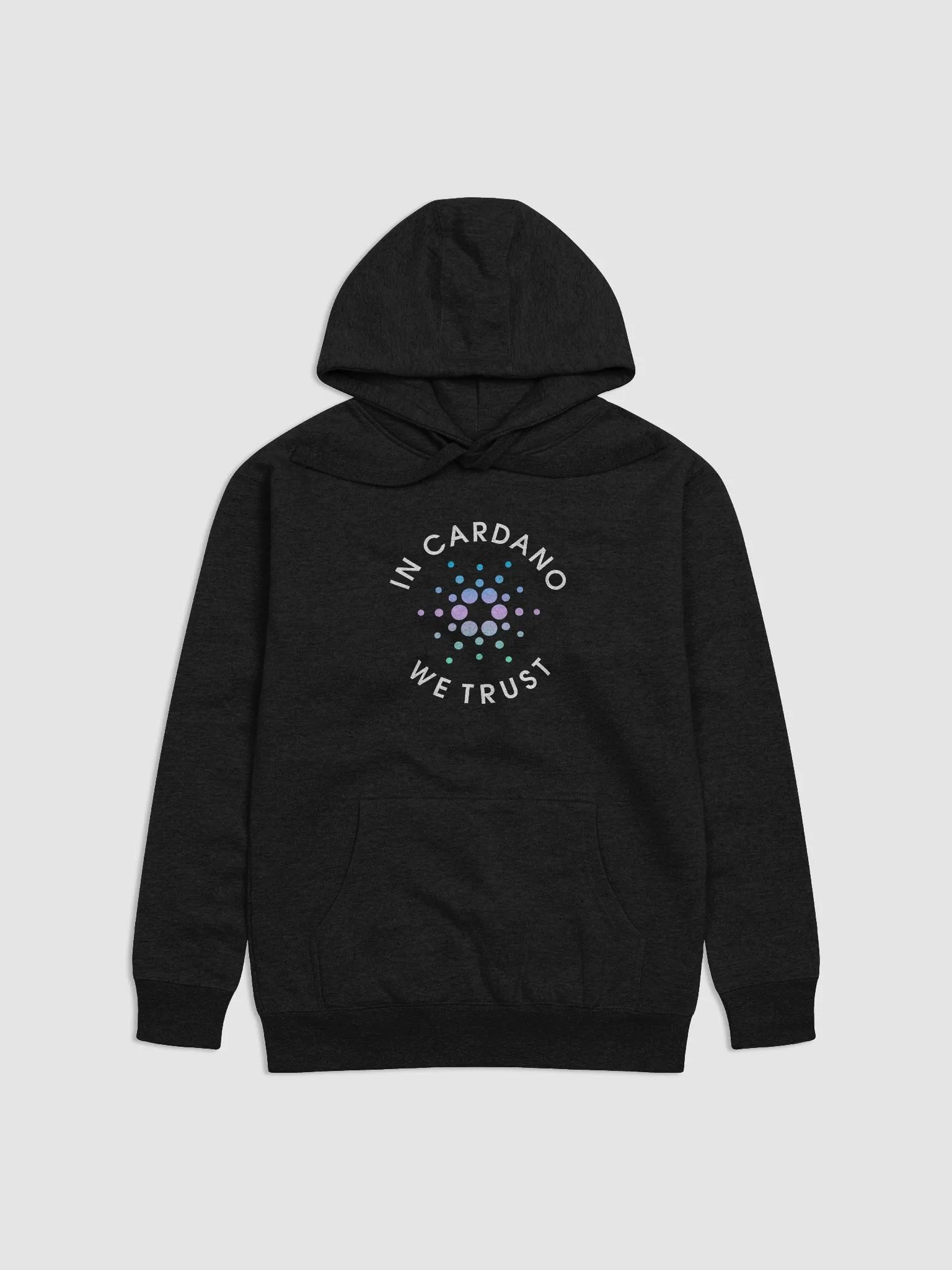 'In Cardano We Trust': Gradient Circles Unisex Hoodie product image (1)