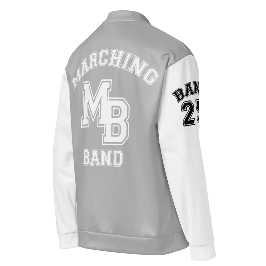 Classic Band Varsity Bomber Jacket product image (4)