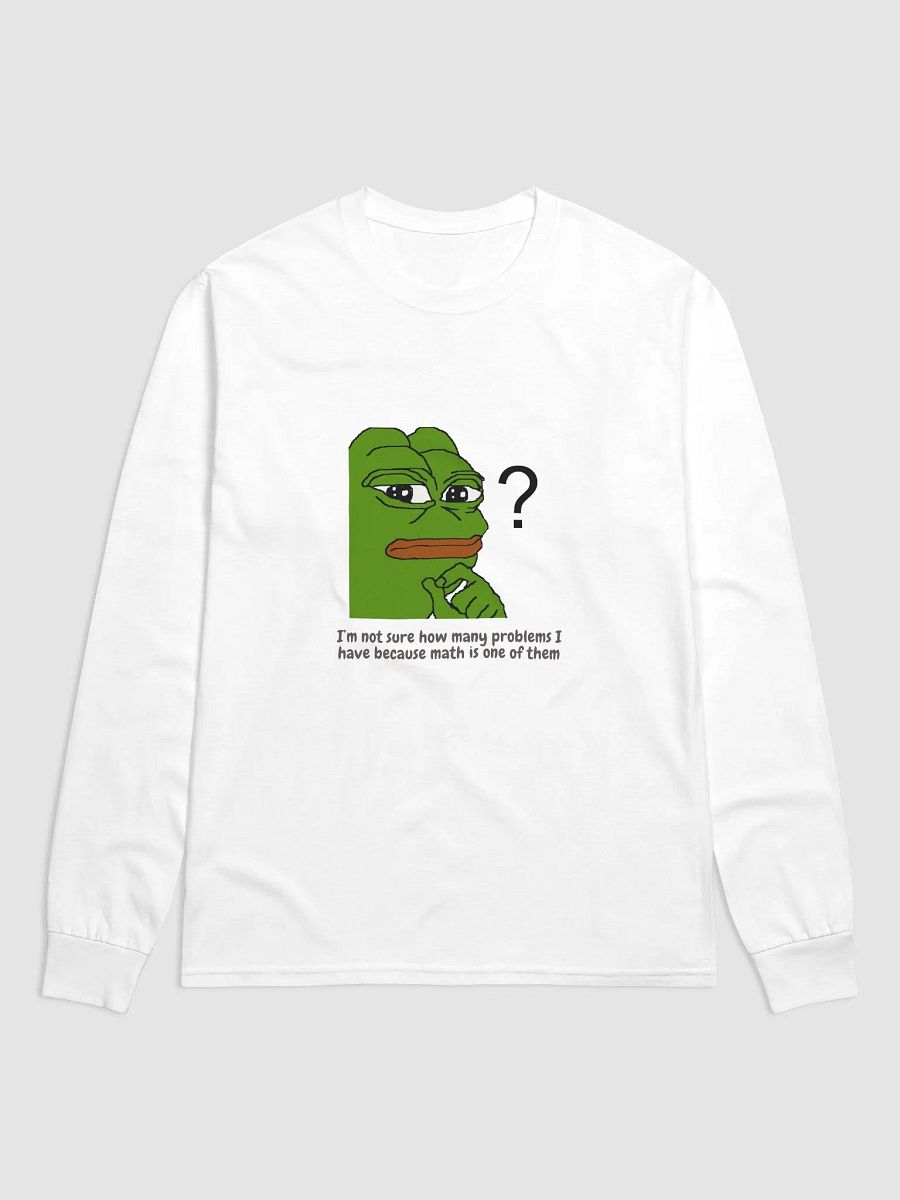 Meme Pepe The Frog Long Sleeve Tee product image (1)