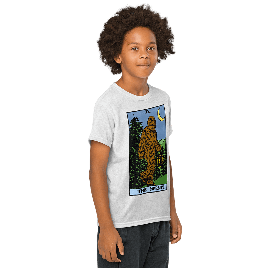 Bigfoot Hermit Tarot Card Kid Shirt product image (69)