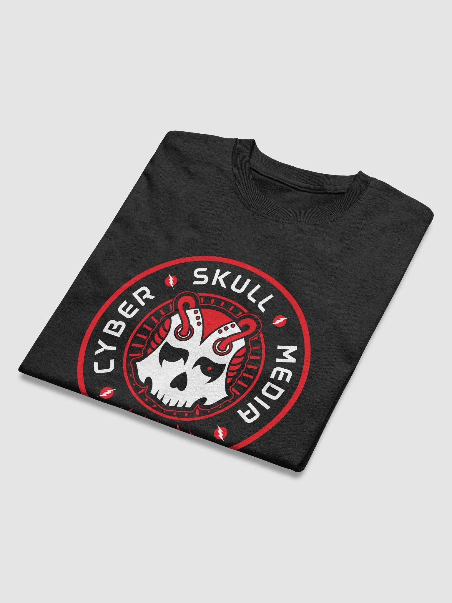 Cyber Skull Media Logo Tee (Basic) product image (4)