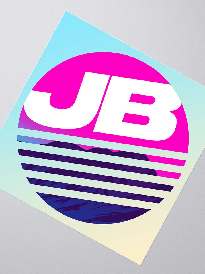 JB Retrowave Sticker product image (2)