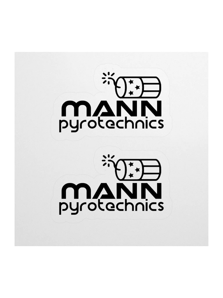 Mann Pyro Vinyl Stickers product image (2)