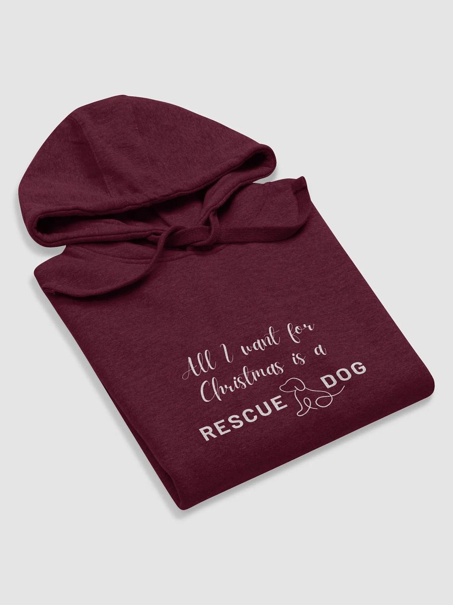 All I want for Christmas Hoodie - Maroon product image (4)