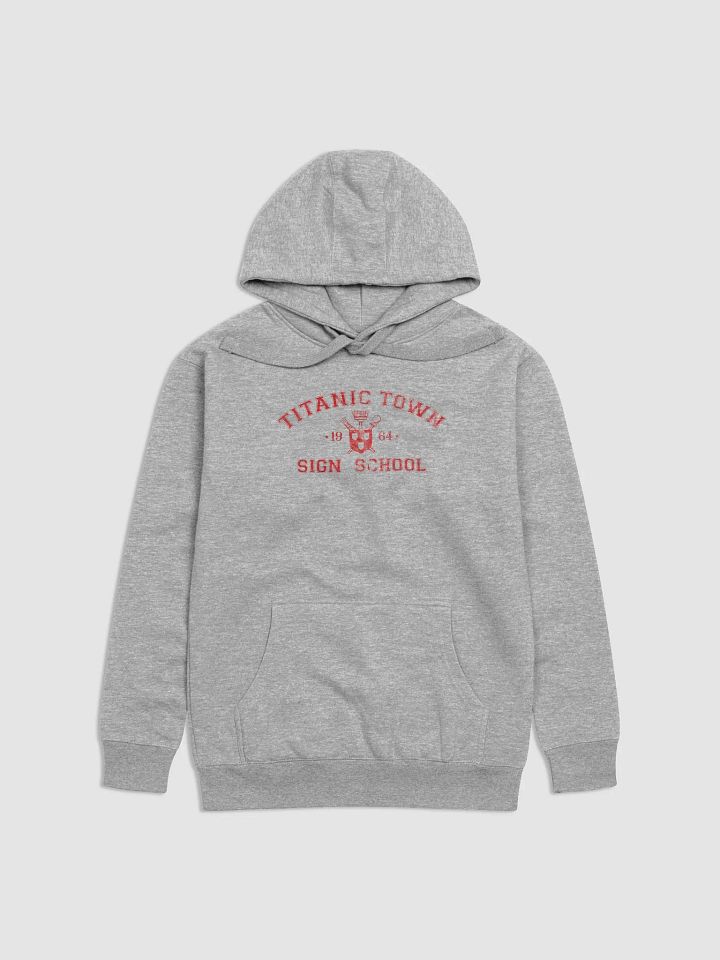 Hoodie - Campus - Red Lettering product image (1)
