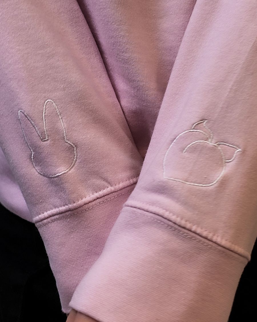 Embroidered Peachybunnn Hoodie product image (4)