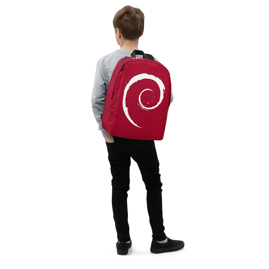 Backpack with Debian Swirl product image (6)