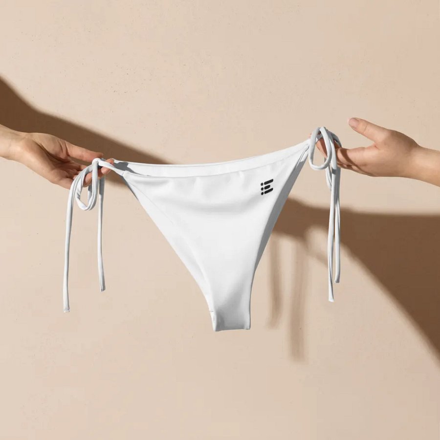 All-Over Print String Bikini Bottom product image (3)