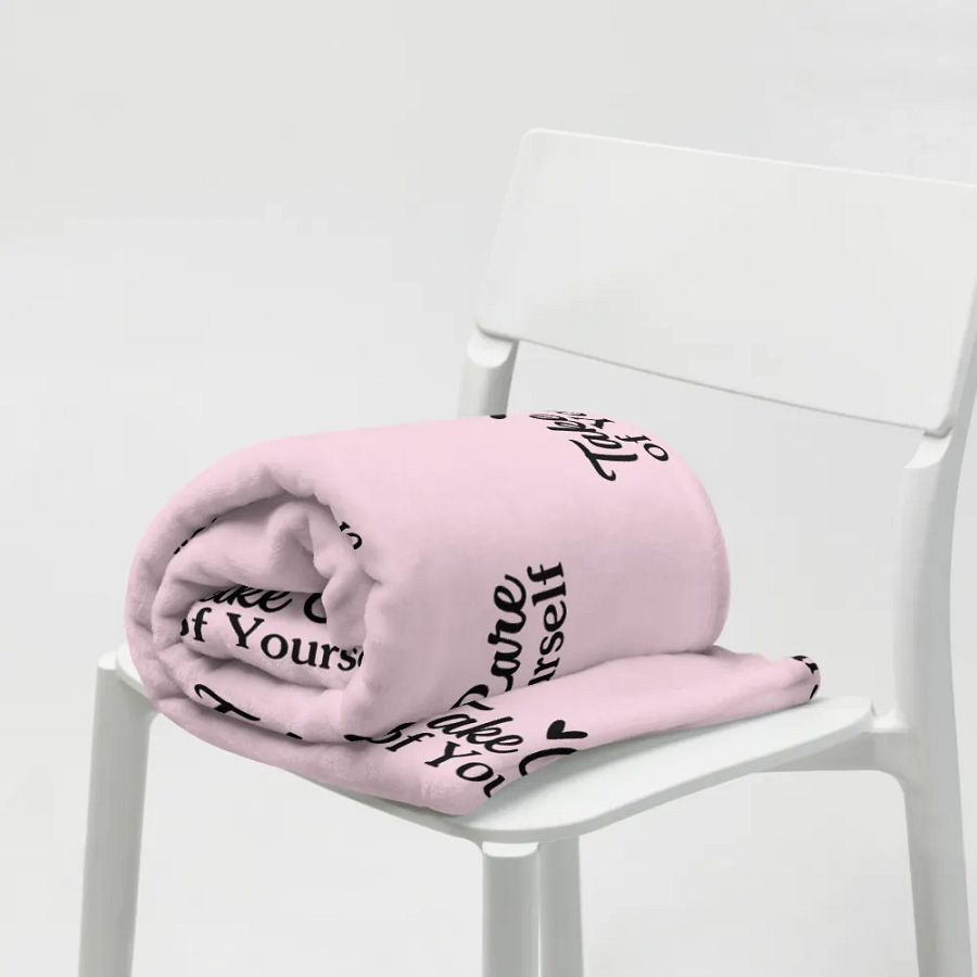Take Care Of Yourself Blanket product image (8)
