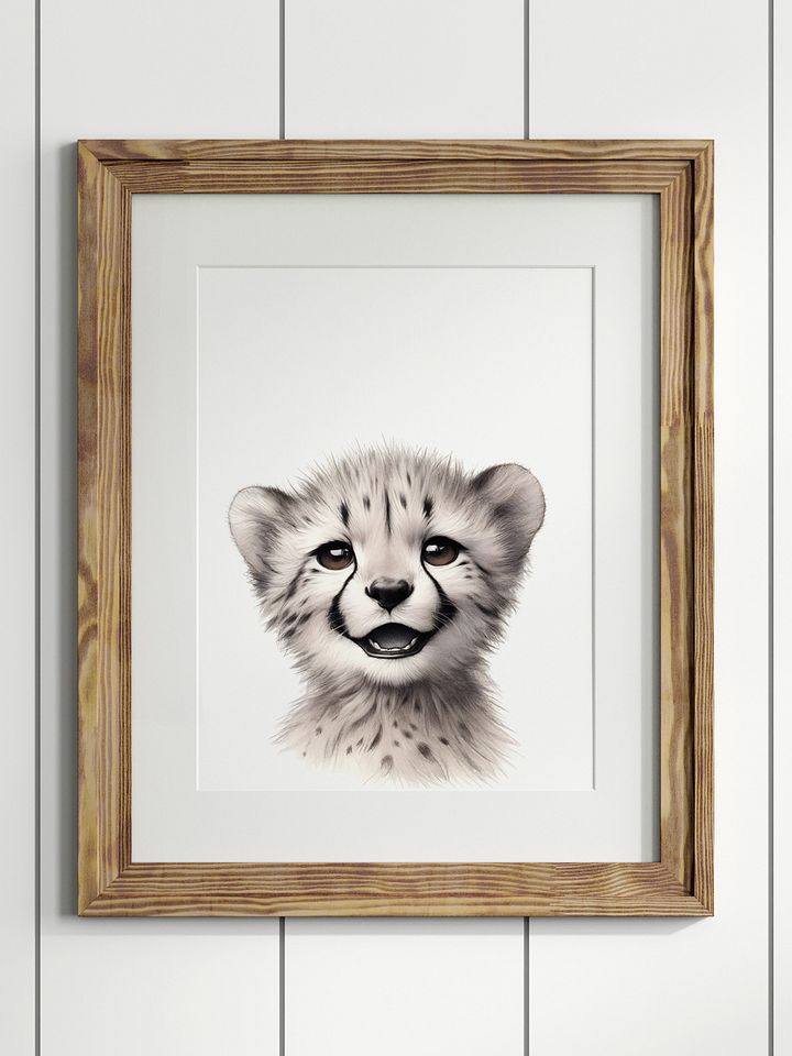 Happy Safari Cheetah Nursery Decor product image (1)