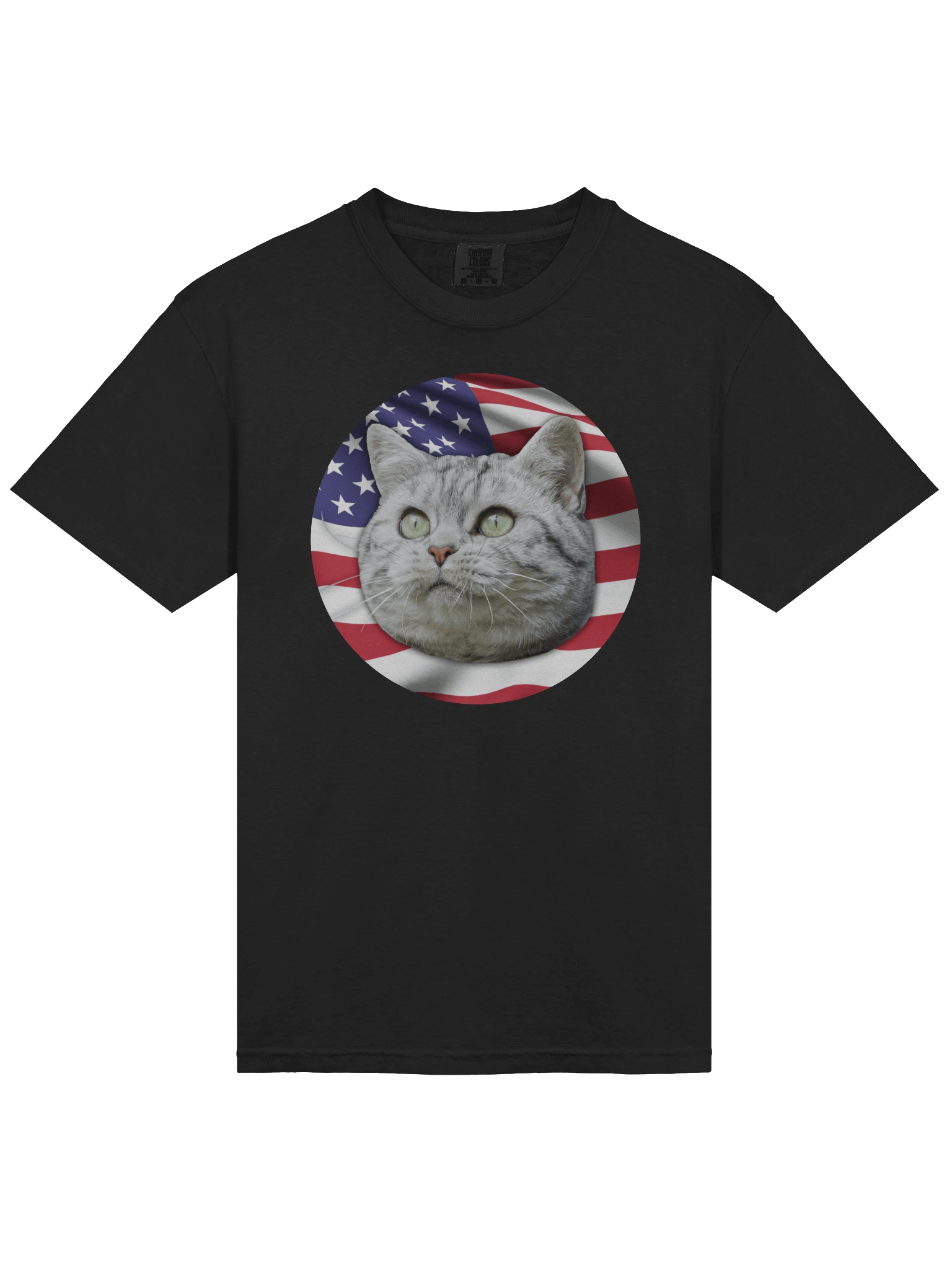 PATRIOTIC CAT LOGO (Heavyweight shirt) product image (3)