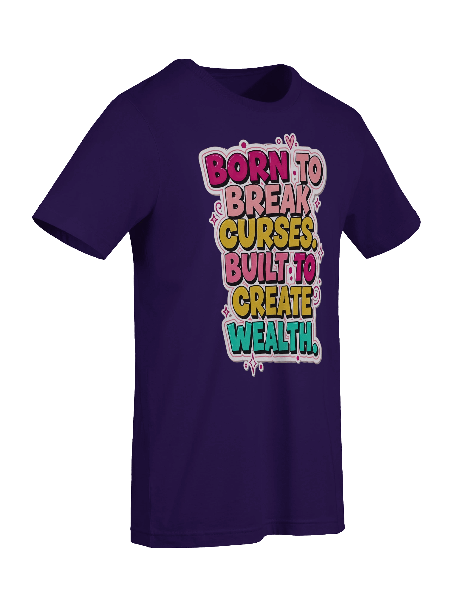 Born to Break Curses Built to Create Wealth T-Shirt | Empowerment, Legacy, Generational Wealth, Boss Mindset Tee product image (9)