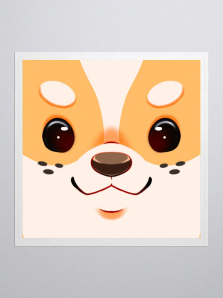 corgW Sticker product image (1)