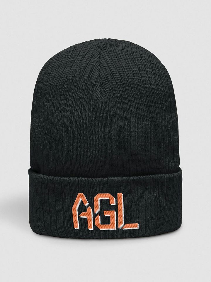 AGL Beanie - Orange Text product image (1)