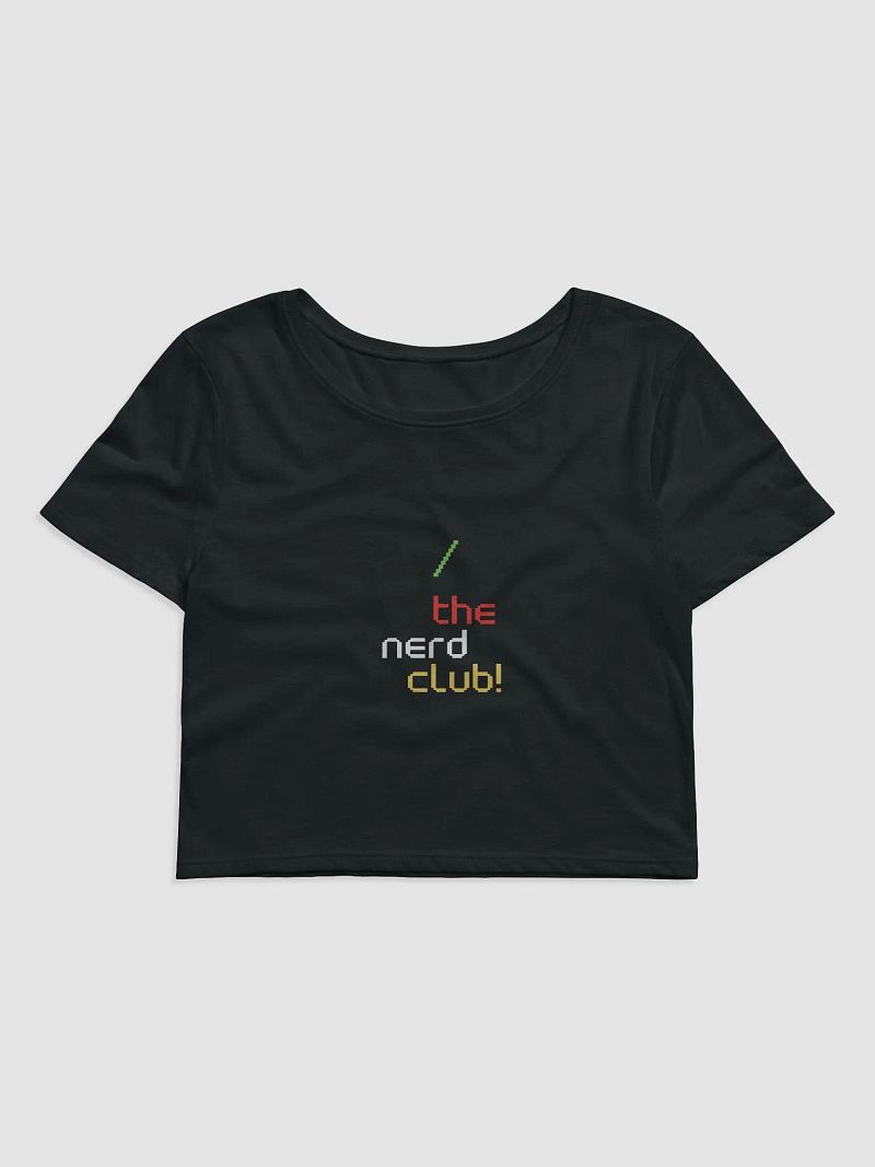Nerdette Chic Crop Top