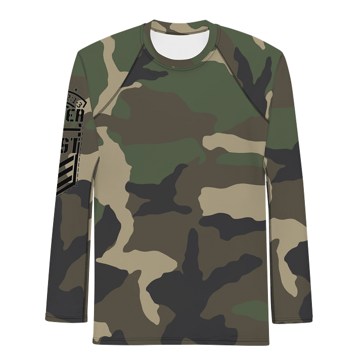 Faithful Camo: Men's Rash Guard - Woodland product image (2)