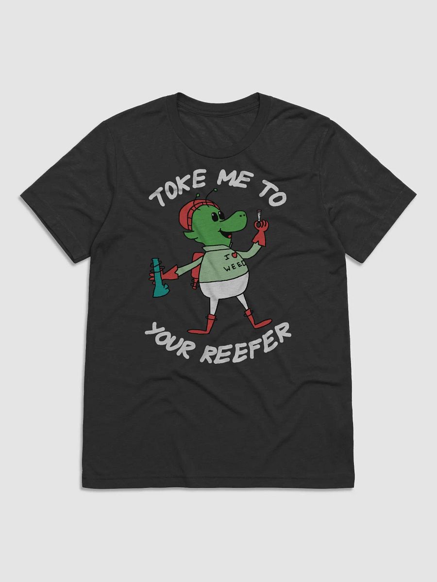 TOKE ME TO YOUR REEFER T-SHIRT [BLACK] product image (1)