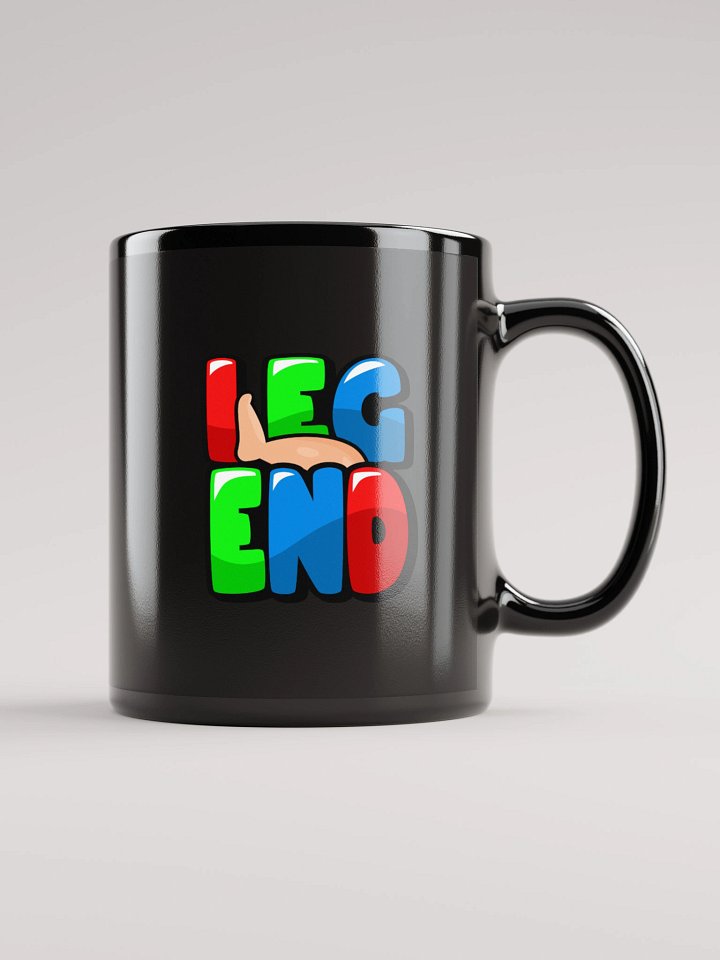 LEG-END BLACK COFFEE MUG product image (1)