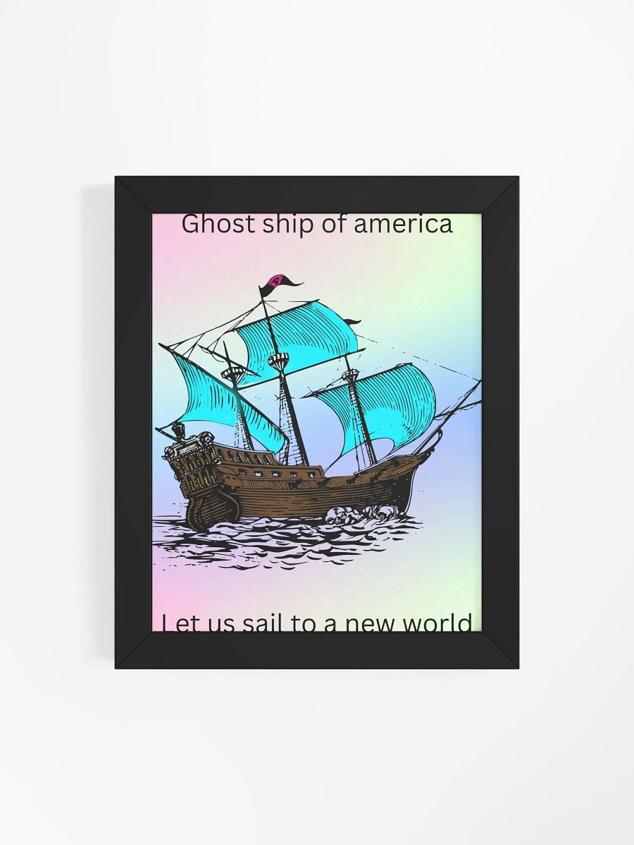 Pastel Pirate Adventure Framed Poster product image (87)