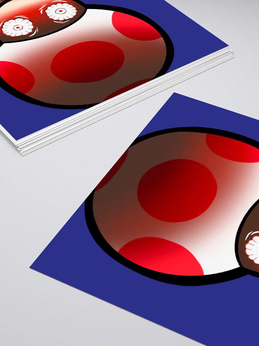 MARIOTHON TOAD STICKER product image (4)