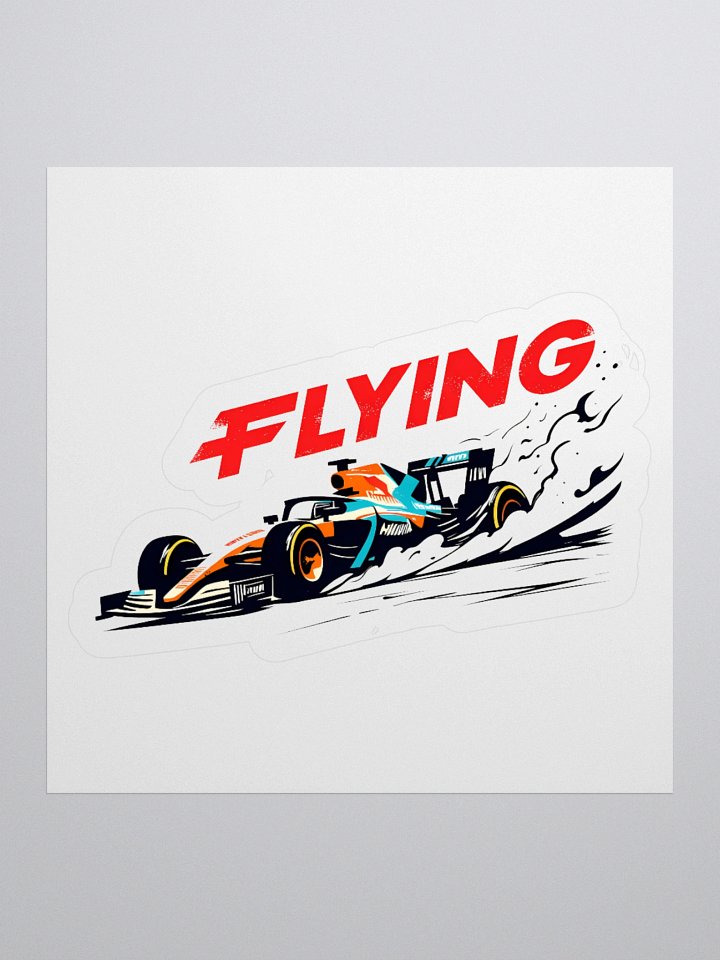 Formula 1 Speed Demon | Racing Art Print Sticker product image (3)