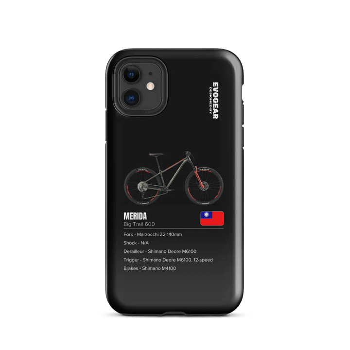 Black Merida Big Trail 600 iPhone Case product image (47)
