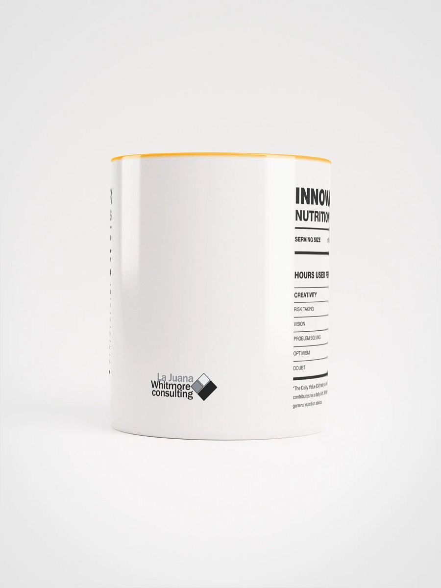 INNOVATOR Nutrition Facts Ceramic Mug product image (5)