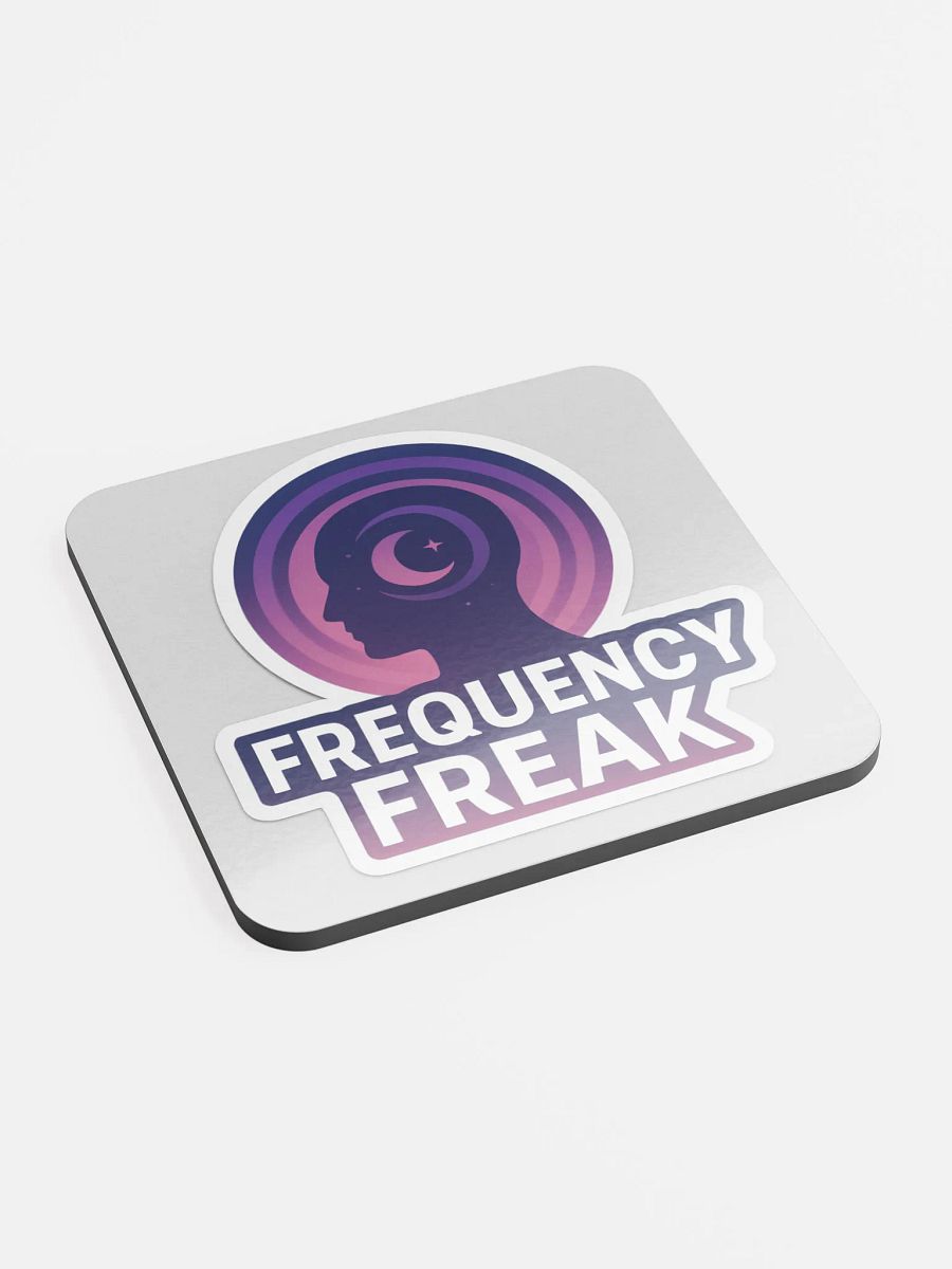 FREQUENCY FREAK — Vibe-Tuned Coaster product image (2)