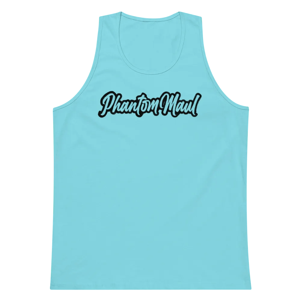Black 'PhantomMaul' Men's Tank Top product image (93)