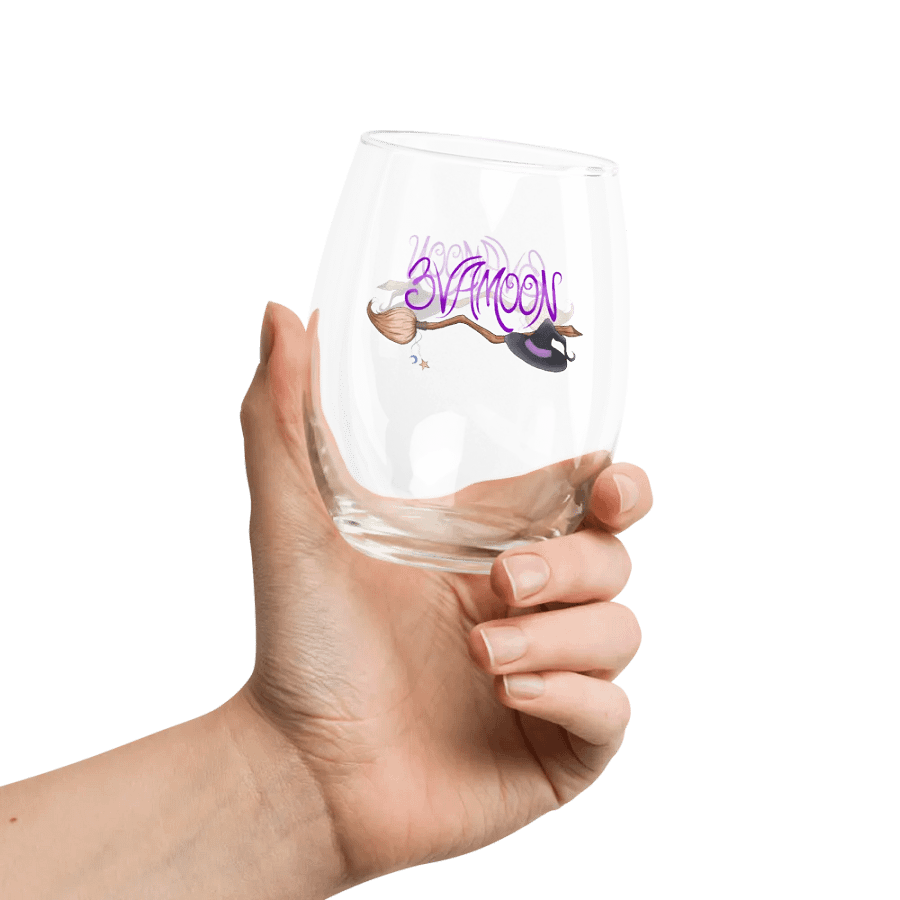 3VAMOON Witch Broom Stemless Wine Glass product image (5)