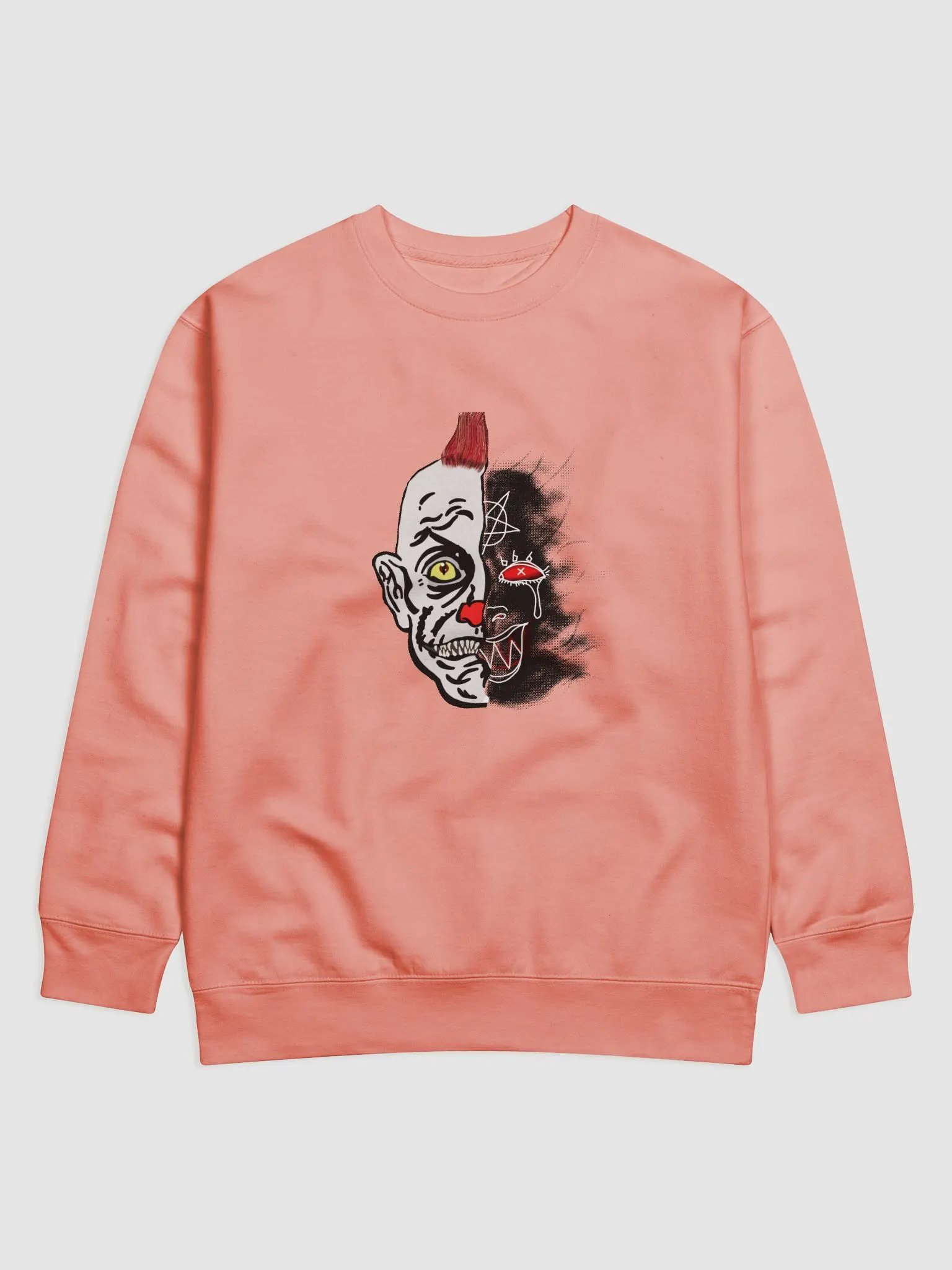 Stylish Evil Clown Sweatshirt product image (1)