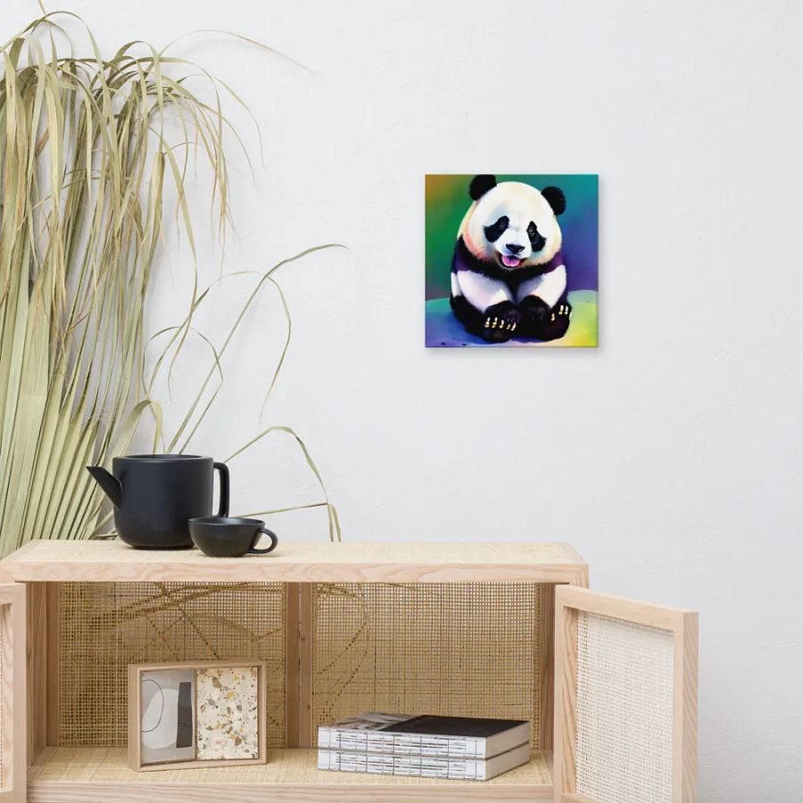 Cute Panda Digital Painting - v3 product image (9)
