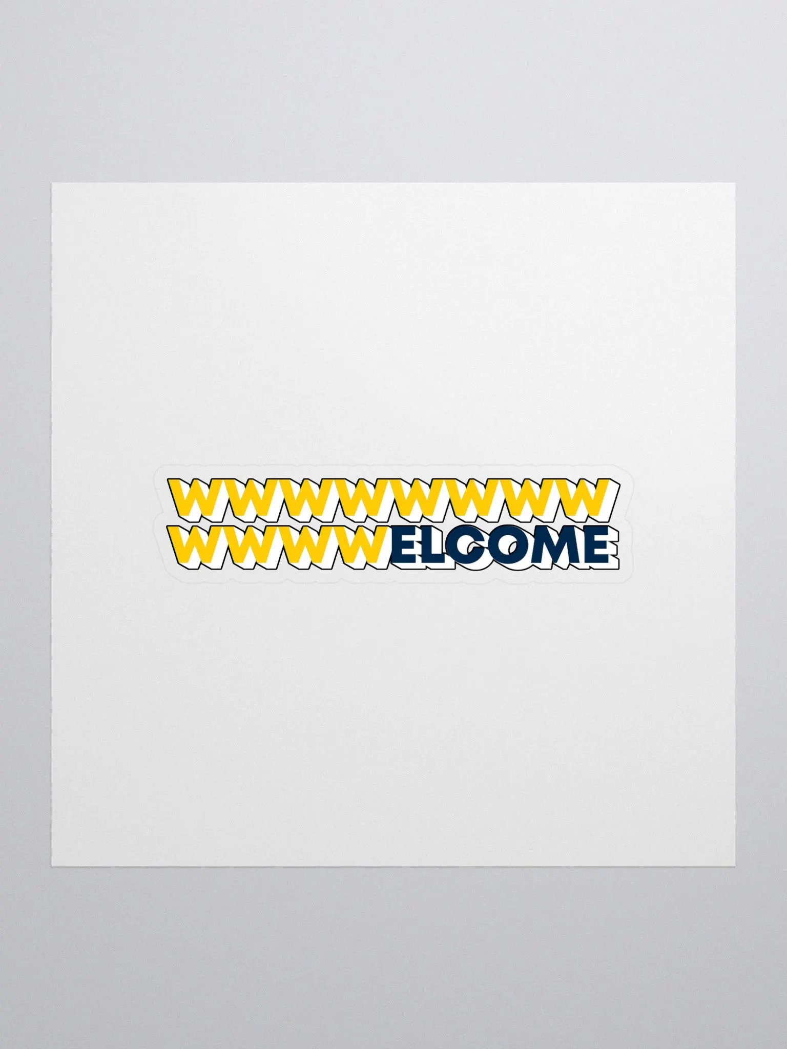 Ann Arbor 97 Welcome Sticker product image (1)