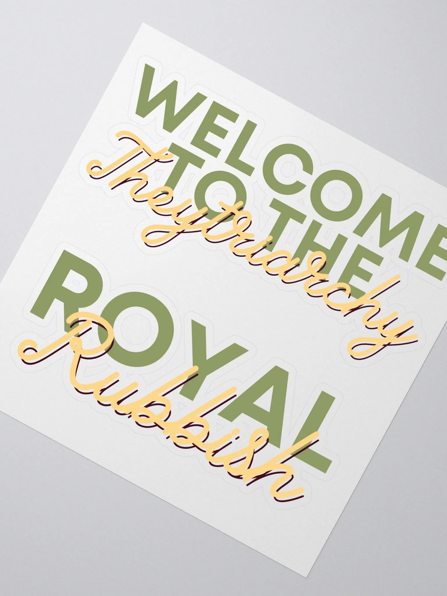 Stickers: Welcome to the Theytriarchy product image (2)