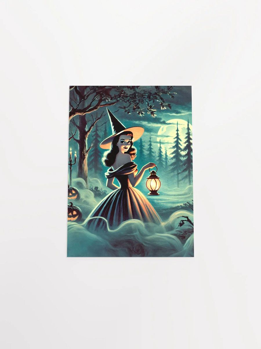 Mysterious Witch in the Mist Premium Matte Poster product image (28)